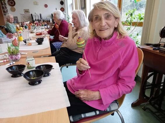 FOTO: Do Domu seniorů ve Františkově dorazily svátky jara