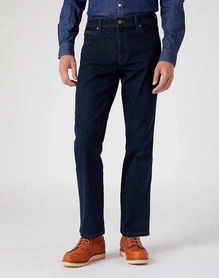 Wrangler pánské jeans W12175001 TEXAS STRETCH blue BLACK