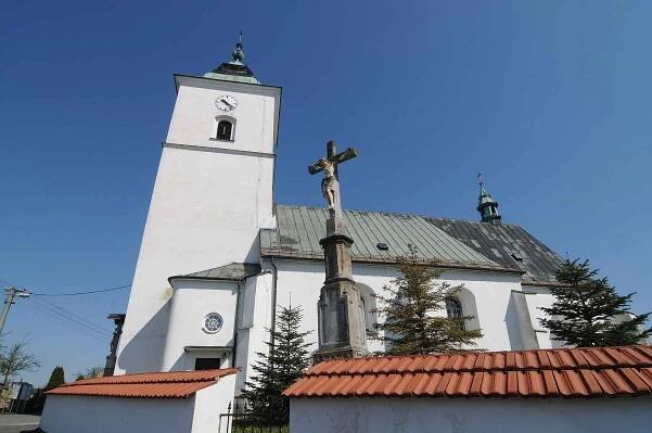 Kostel Nanebevzetí Panny Marie ve Fryčovicích.