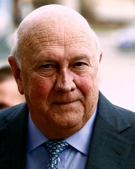 South Africa's last white president, FW de Klerk, dies at home