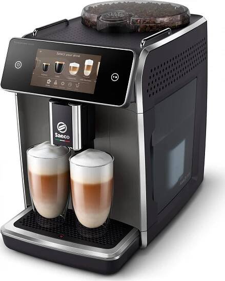 Saeco GranAroma Deluxe SM6682/10 šedý