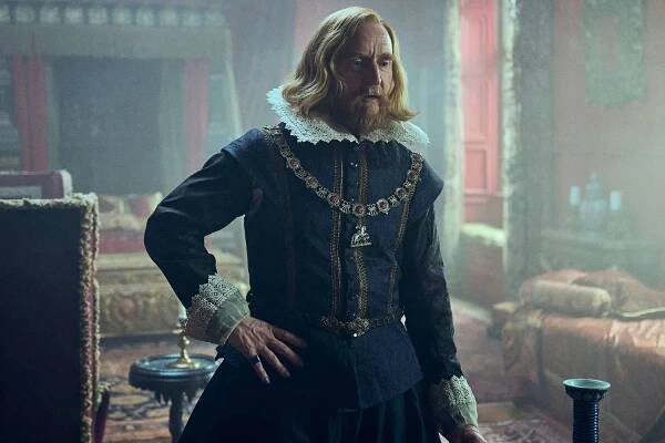Tony Curran as King James in 'Mary & George'
