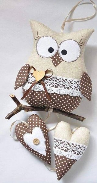 Pin by Marcela Lopez on almohadones | Owl sewing, Sewing crafts, Owl crafts