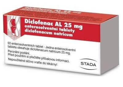 Diclofenac AL 25mg tbl.ent.50