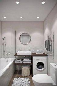 HomeInCube.cz: fotografie Jak na úložné prostory v malé koupelně