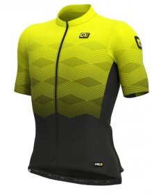 Letní cyklistický dres ALÉ PRR MAGNITUDE žluté - L21088460