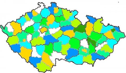 Czech districts - test