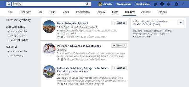 FACEBOOK SKUPINY – JAK JE VYUŽÍT V PODNIKÁNÍ – MéPodnikání.cz – informace pro vaše podnikání