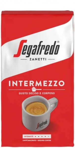 SEGAFREDO INTERMEZZO 250g Mletá Káva Značka Segafredo