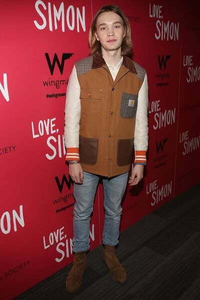 Special screening of "Love, Simon" at The Landmark Theatres, NYC on March 8, 2018 - Charlie Plummer - Já, Simon - Z akcí