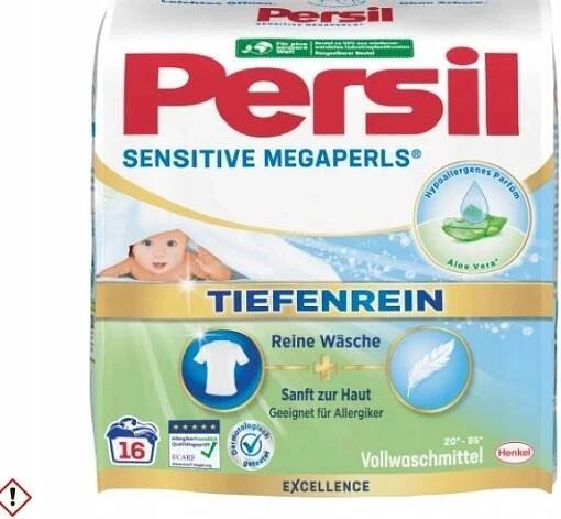 Persil Sensitive Megaperls Prášek na praní 16 PD