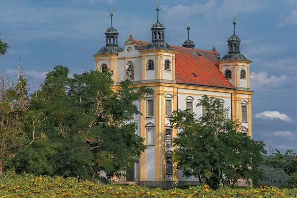 Kaple svatého Floriána patří k oblíbeným dominantám Moravského Krumlova.