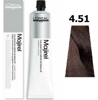 L'Oréal Majirel 4.51 Mahonie asbruin 50ml