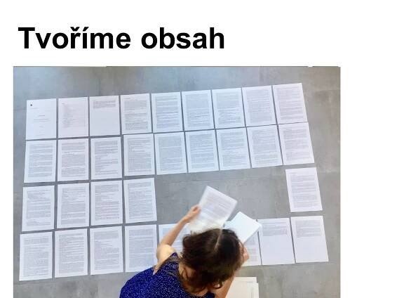 Tvoříme obsah
 