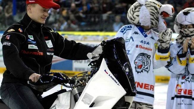 Motorkář David Pabiška se loučil před Dakarem
