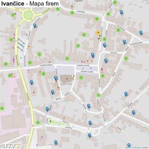 Ivančice - mapy | Kurzy.cz