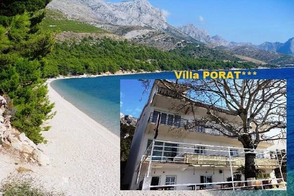 Chorvatsko Apartmány VILLA PORAT, Makarská riviéra, Živogošče, vlastní doprava, First Moment 2018