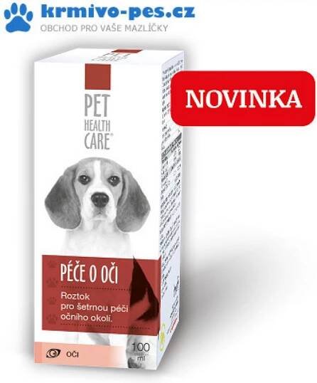Péče o oči pro psy a kočky 100ml PHC