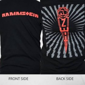 Rammstein tričko, Zeit BP Black, pánské | Musicwear - Trička, mikiny