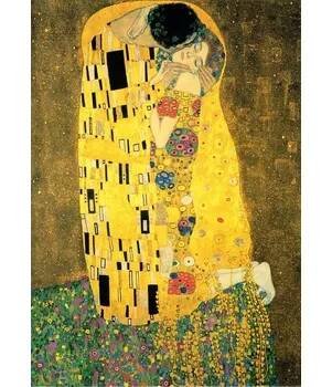 Reprodukce - VR-3-8-2 Gustav Klimt - Polibek
