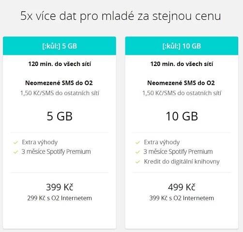 O2 Data: nové tarify jsou tu. Mladí dostanou 5x více dat – SMARTmania.cz