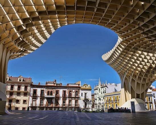 Metropol Parasol is one of the top Seville things to do