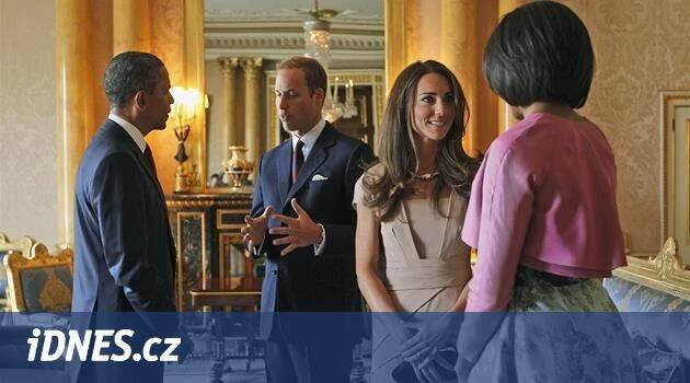 Obamu hostí Windsorové, vévodkyně Kate má premiéru v oficiální roli - iDNES.cz