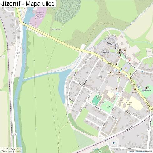 Jizerní - mapy | Kurzy.cz