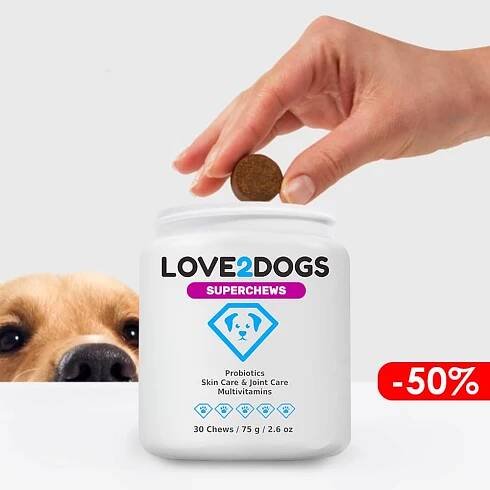 SuperChews Probiotics - Love2Dogs