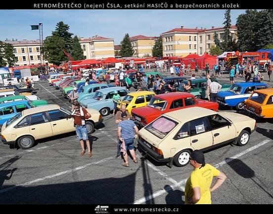 RETROMĚSTEČKO (nejen) ČSLA, setkání HASIČŮ a bezpečnostních složek | Akce | Pardubičtí Tahouni