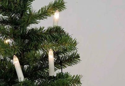 Nexos Trading Vánoční svíčky 30 LED teplá bílá