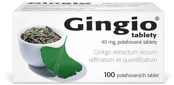 Gingio 40 mg 100 potahovaných tablet
