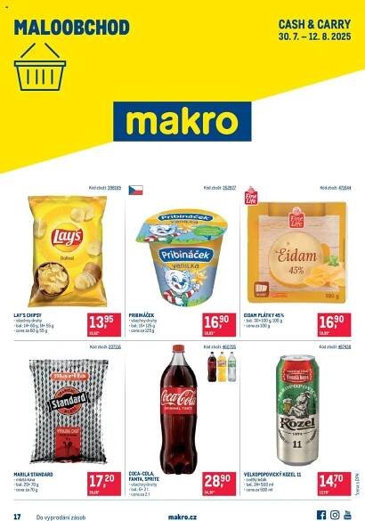  Makro Leták - Maloobchod od 30.07.2025 - Akce Makro