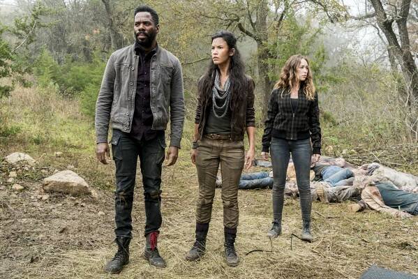 Colman Domingo, Danay Garcia, Alycia Debnam-Carey - Živí mrtví: Počátek konce - Good out Here - Z filmu