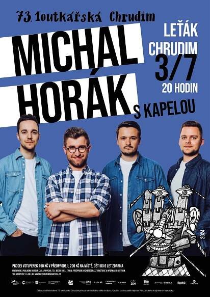 Michal Horák s kapelou - Chrudim DNES