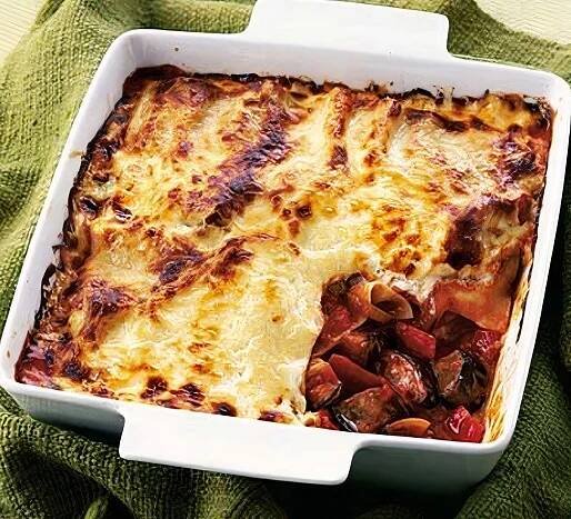 Veggie lasagne