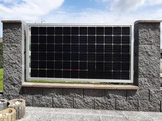 Solární plot ALEX - NORTH TRADE ENERGY