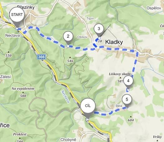 Turistika – Obec Kladky