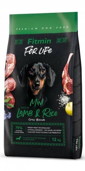 Fitmin dog For Life Lamb & Rice Mini 12 kg