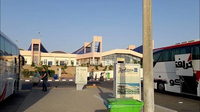 Marsa Alam Airport Egypt, Letiště a parkoviště autobusů Marsa Alam