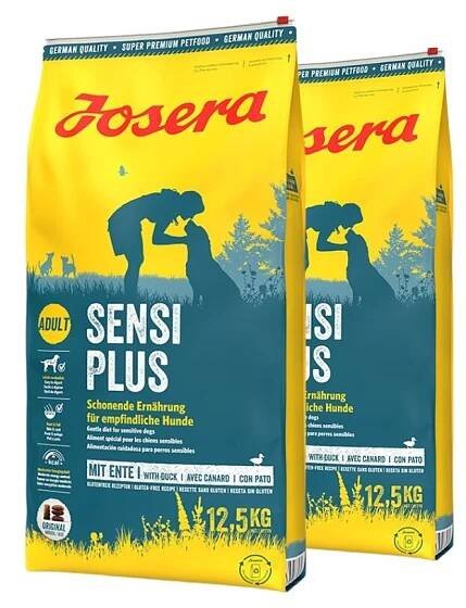 JOSERA SensiPlus 2x12,5kg v eshopu FERA24.CZ za nejnižší cenu, recenze krmiv, nejlepší cena