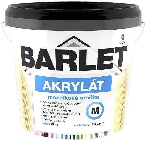 BARLET AKRYLÁT Mozaiková omítka