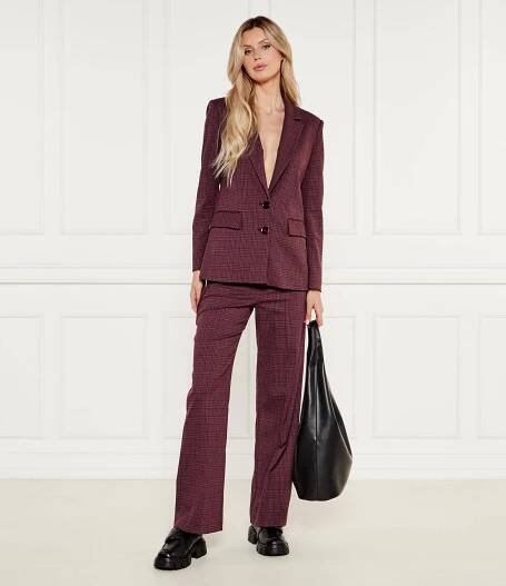 Kalhoty Patrizia Pepe | Fialový Regular Fit 8P0741 A621