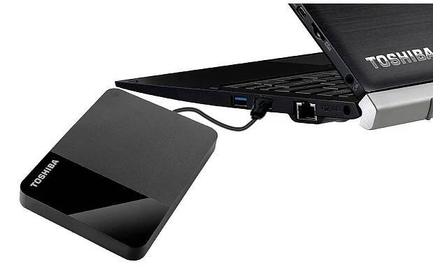 Toshiba Canvio Ready 1 TB externí HDD 6,35 cm (2,5") USB 3.2 (Gen 1x1) černá HDTP310EK3AA