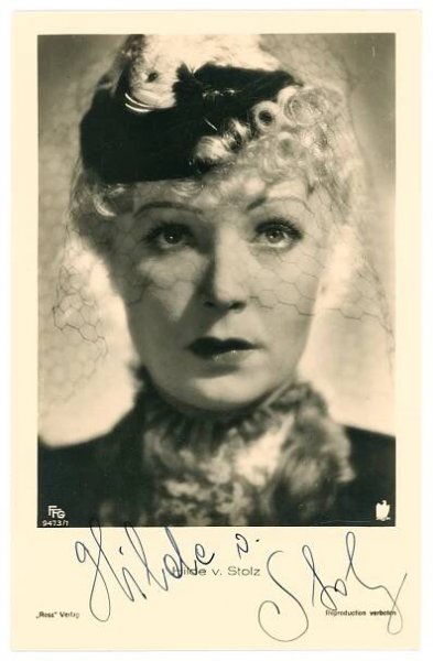Hilde von Stolz – RICHARD-ACKNER-ARCHIV