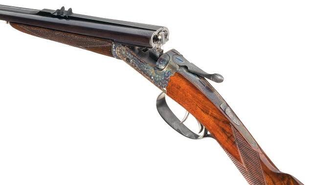 E.J. Churchill.22 Hornet Ejector Double Rifle