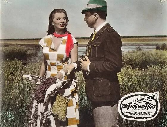 Sophia Loren, Gérard Oury - La donna del fiume - Fotosky