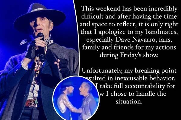 'Heartbroken' Jane's Addiction frontman Perry Farrell speaks about Dave Navarro fight and canceled tour
