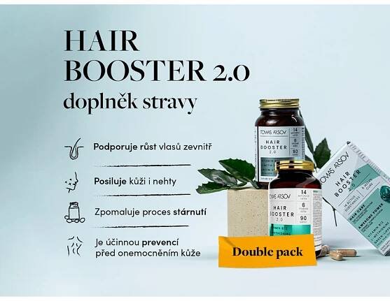 Tomas Arsov HAIR BOOSTER 2.0 double pack 2x90 kapslí