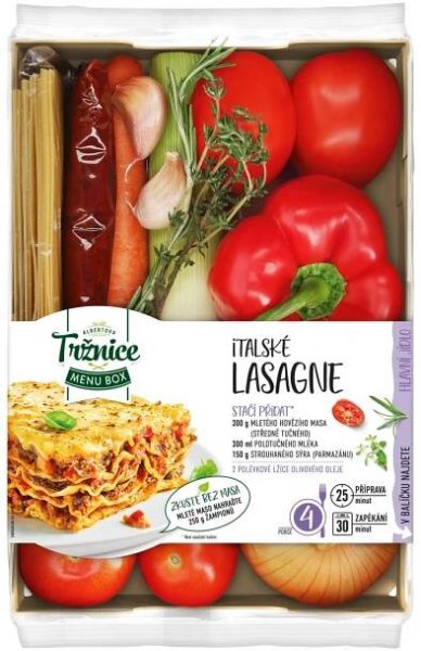 Menu box Italské lasagne Albert levně | Kupi.cz